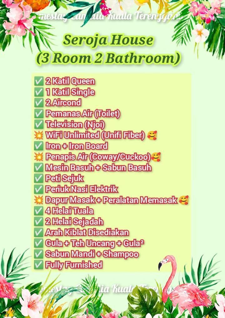 Homestay Camelia Kuala Terengganu - Seroja House Bagian luar foto